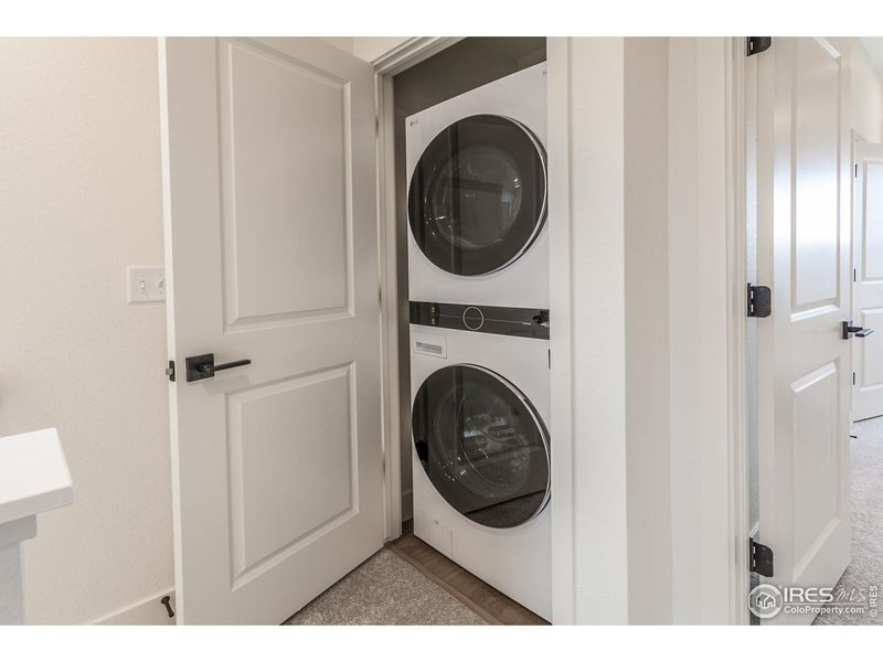 Furnished interior view inside a new home in Prairie Song Story Collection - Single Family Homes, Windsor (Image 34).