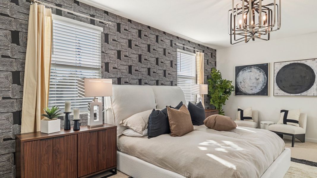 Furnished interior view inside a new home in Zanjero Pass, Waddell (Image 31).