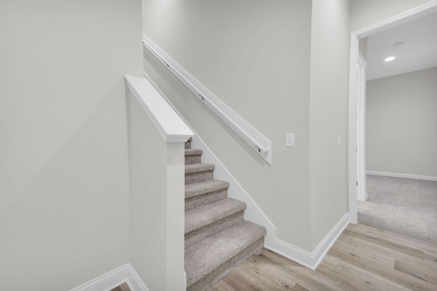 Representative unfurnished interior of a home built from the Avondale by Riverside Homes in Hidden Creek at SilverLeaf 80' Series, St. Augustine (Image 38).