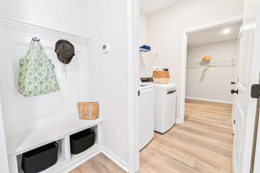 Furnished interior view inside a new home in Hampshire Hills, Columbia (Image 13). Furnished interior view inside a new home in Hampshire Hills, Columbia (Image 13).