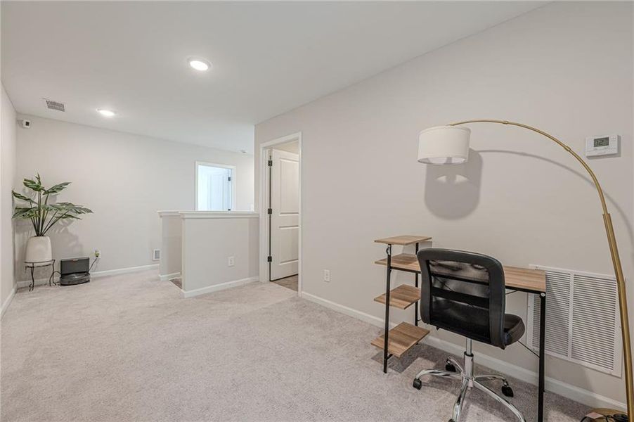 Furnished interior view inside a new home in , Atlanta (Image 34).