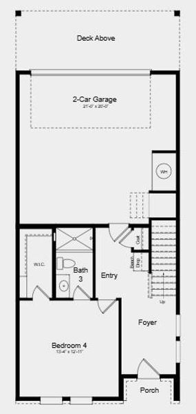 2D floor plan layout of this home in Alder Creek, Cumming, GA (Image 2). 2D floor plan layout of this home in Alder Creek, Cumming, GA (Image 2).