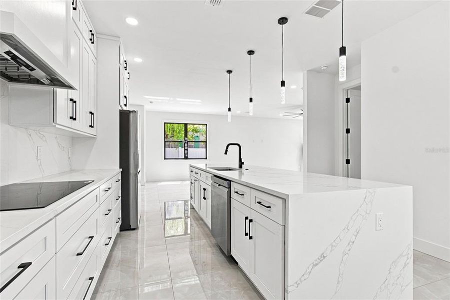 Furnished interior view inside a new home in , Tampa (Image 14). Furnished interior view inside a new home in , Tampa (Image 14).