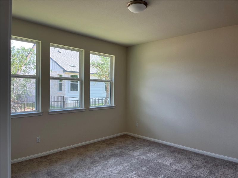 Spacious, unfurnished interior of a new home in Anthem Cottages, Kyle (Image 22). Spacious, unfurnished interior of a new home in Anthem Cottages, Kyle (Image 22).