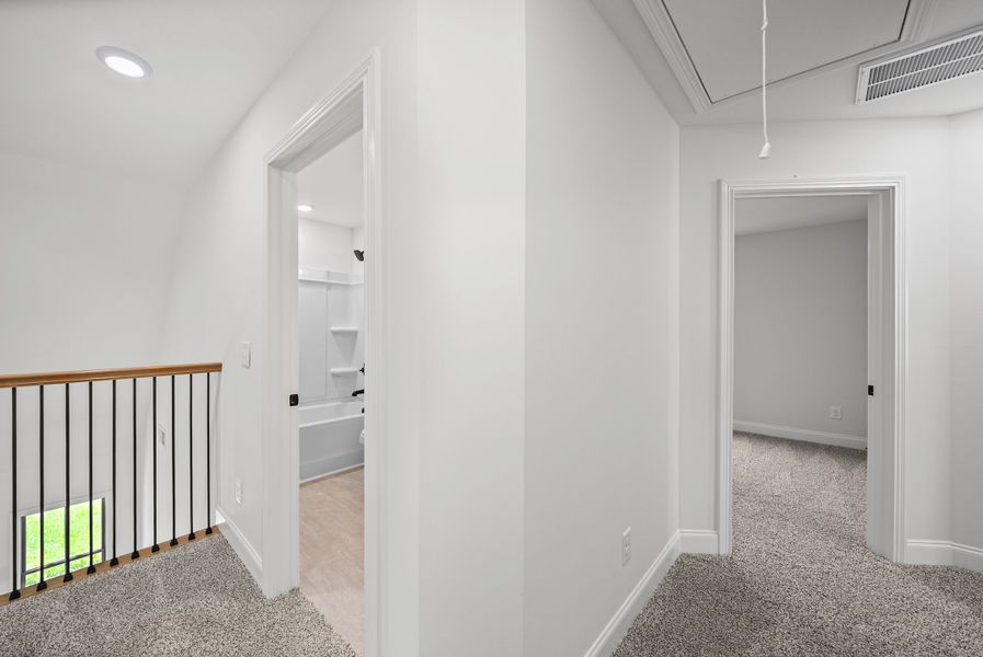 Spacious, unfurnished interior of a new home in Cherry Fields, Clarksville (Image 24).