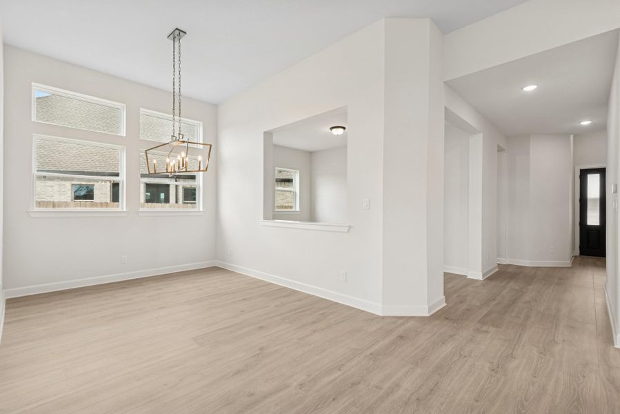 Spacious, unfurnished interior of a new home in ARTAVIA 45' Homesites, Conroe (Image 24).