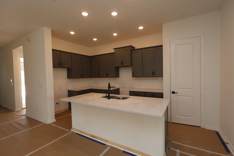In-progress construction of a new home in Escondido - Terrace Collection, Magnolia, TX (Image 5).