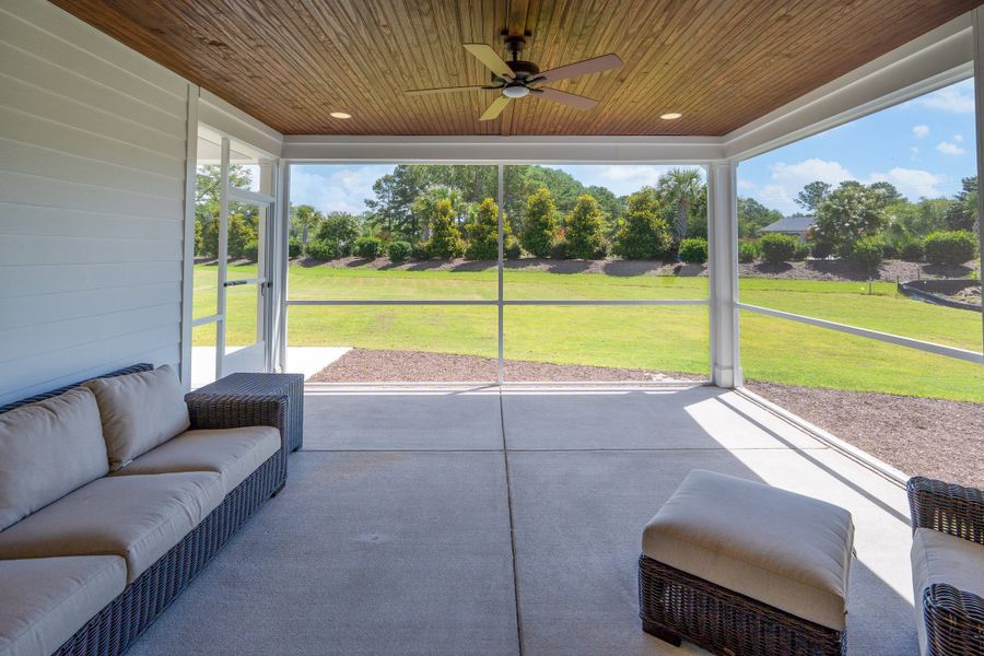 Representative exterior details of a home built from the Claremont by Bill Clark Homes in Sidbury Landing, Wilmington (Image 29).