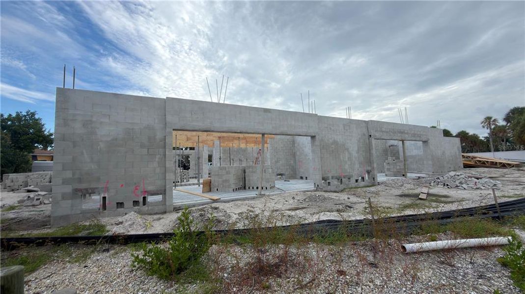 In-progress construction of a new home in , Sarasota, FL (Image 14). In-progress construction of a new home in , Sarasota, FL (Image 14).