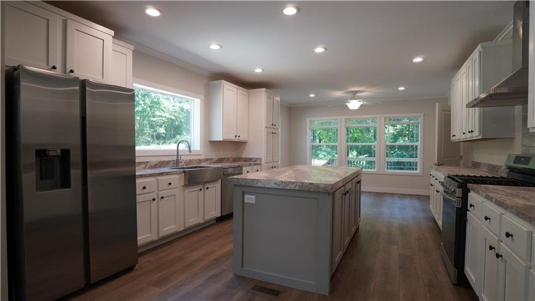 Furnished interior view inside a new home in , Ball Ground (Image 15).