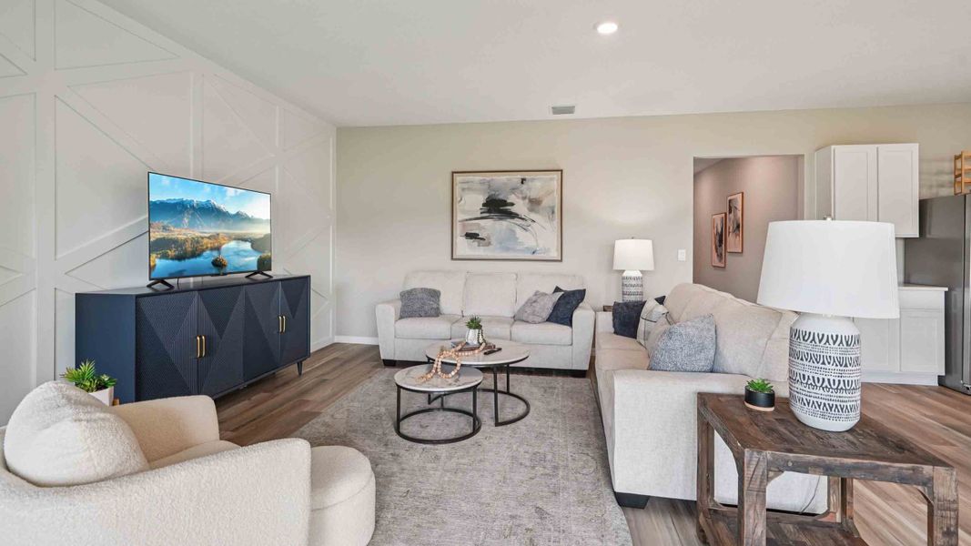 Representative furnished interior of a home built from the Madison by D.R. Horton in Somerset Bay, Spring Hill (Image 10). Representative furnished interior of a home built from the Madison by D.R. Horton in Somerset Bay, Spring Hill (Image 10).