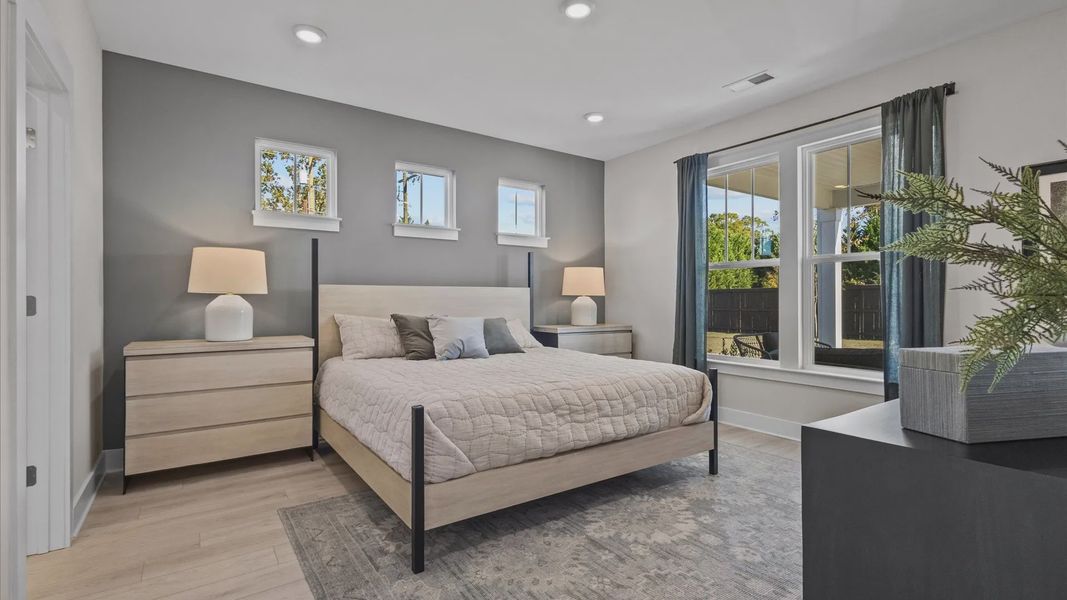 Representative furnished interior of a home built from the Mint by DRB Homes in Essex Village, Franklinton (Image 16).