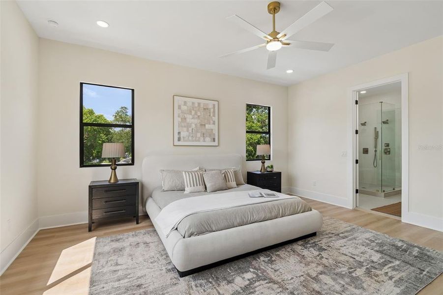 Furnished interior view inside a new home in , Tampa (Image 42). Furnished interior view inside a new home in , Tampa (Image 42).
