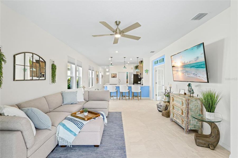 Furnished interior view inside a new home in Palmero, Nokomis (Image 14).