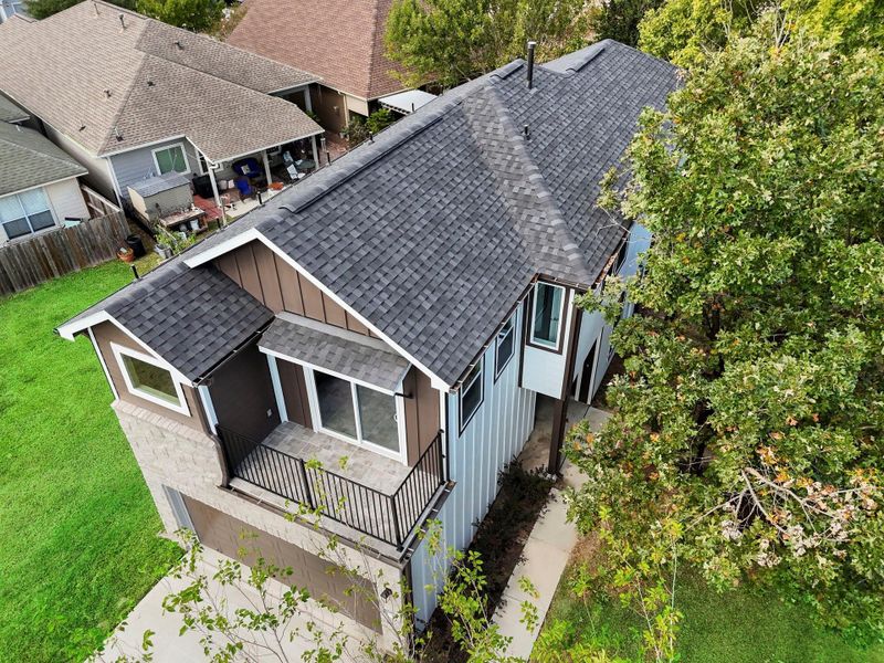 This stunning new custom home stands proudly on a spacious corner lot, showcasing beautiful modern architecture, fresh exterior finishes, and a striking front balcony, perfect for enjoying peaceful outdoor views. The elevated design, lush green yard, and long driveway highlight the beauty of this one-of-a-kind property. A true gem in a guard-gated lake community, ready to welcome you home to the lake-living lifestyle! This stunning new custom home stands proudly on a spacious corner lot, showcasing beautiful modern architecture, fresh exterior finishes, and a striking front balcony, perfect for enjoying peaceful outdoor views. The elevated design, lush green yard, and long driveway highlight the beauty of this one-of-a-kind property. A true gem in a guard-gated lake community, ready to welcome you home to the lake-living lifestyle!