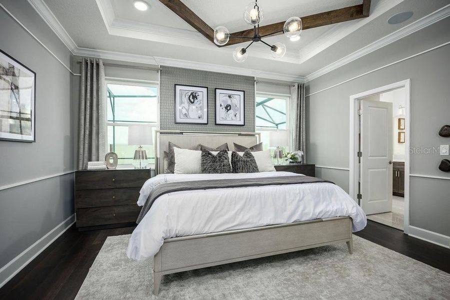 Furnished interior view inside a new home in Center Lake on the Park, St. Cloud (Image 26). Furnished interior view inside a new home in Center Lake on the Park, St. Cloud (Image 26).