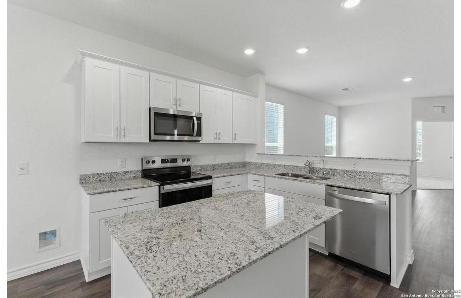 Furnished interior view inside a new home in The Overlook at Creekside, New Braunfels (Image 4).
