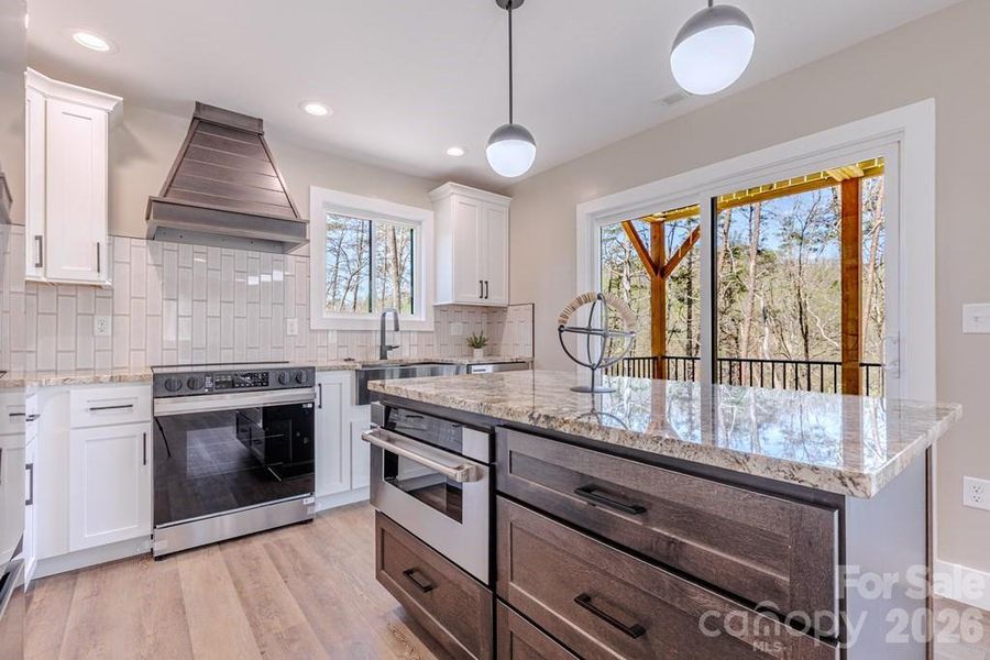 Furnished interior view inside a new home in , Whittier (Image 12).