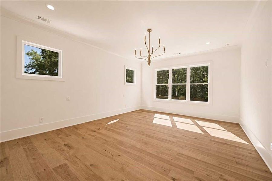 Spacious, unfurnished interior of a new home in , Woodstock (Image 19).