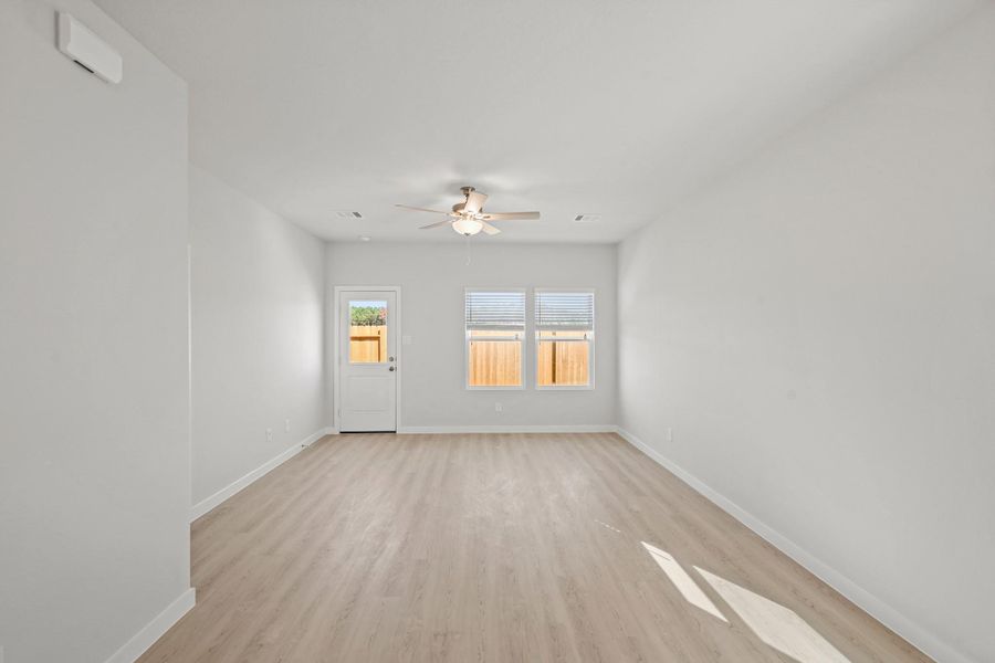 Spacious, unfurnished interior of a new home in Northpark South, Porter (Image 18). Spacious, unfurnished interior of a new home in Northpark South, Porter (Image 18).