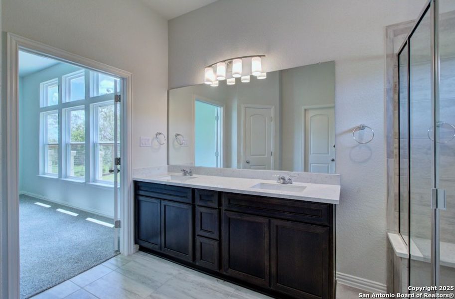 Furnished interior view inside a new home in The Crossvine, Schertz (Image 7).