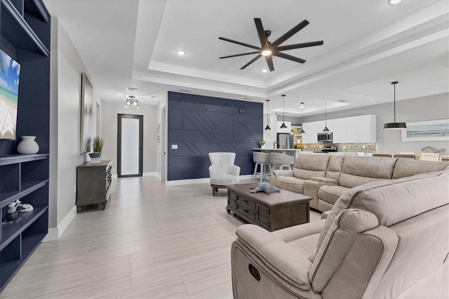 Furnished interior view inside a new home in , Rotonda West (Image 12). Furnished interior view inside a new home in , Rotonda West (Image 12).