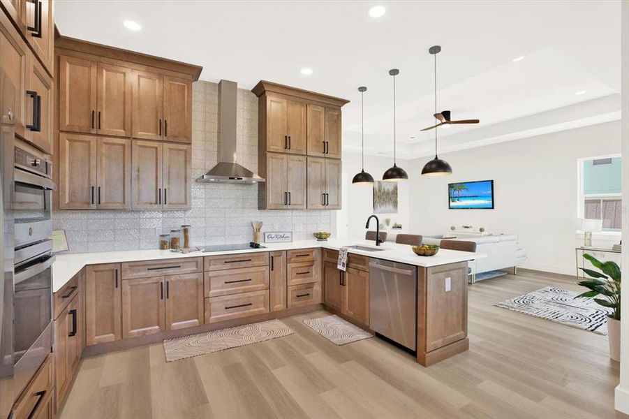 Furnished interior view inside a new home in , Hernando Beach (Image 14).