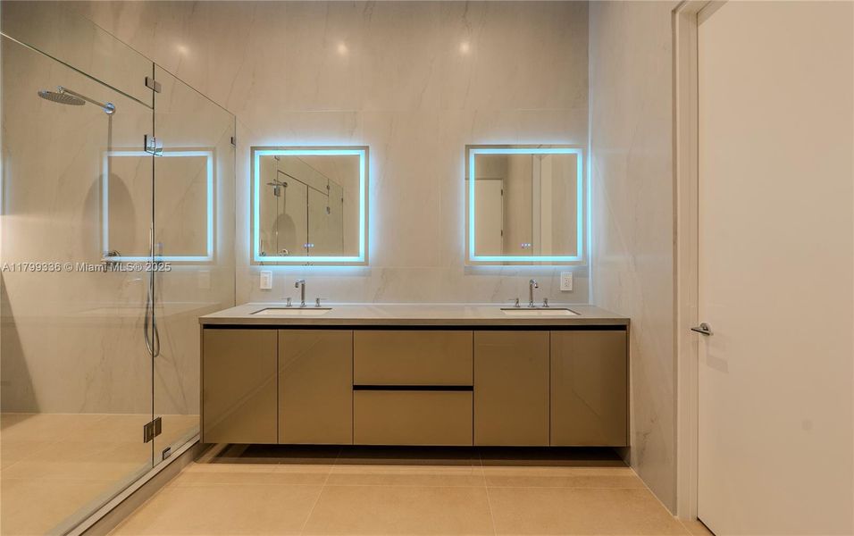 Furnished interior view inside a new home in , Miami (Image 3). Furnished interior view inside a new home in , Miami (Image 3).