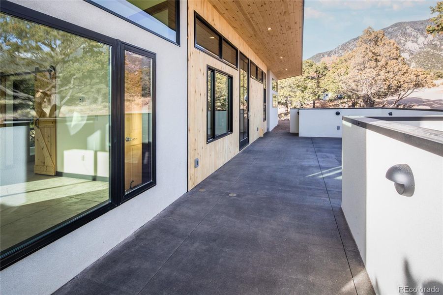 concrete front patio