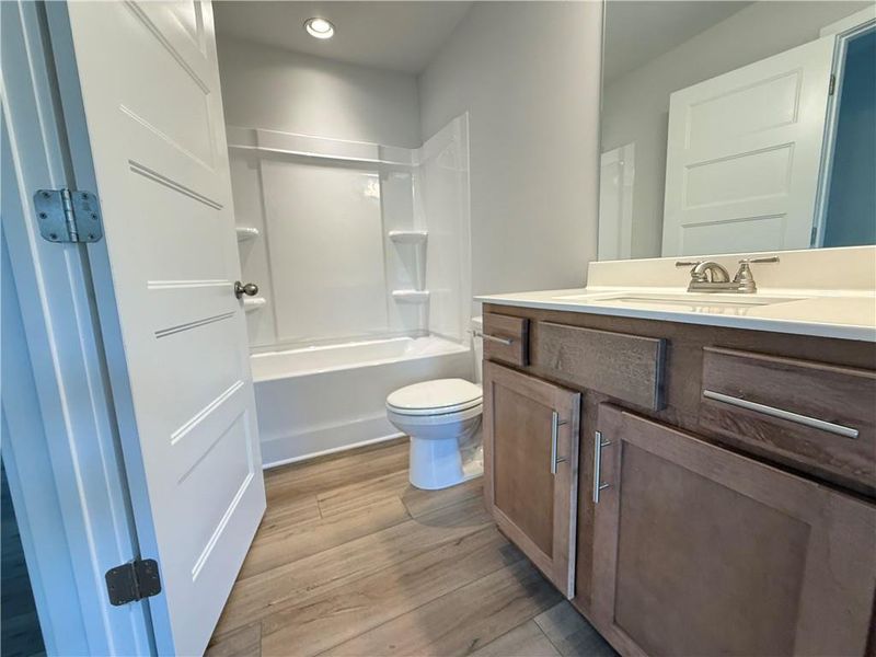 Furnished interior view inside a new home in Ponderosa Farms Reserve, Gainesville (Image 15).