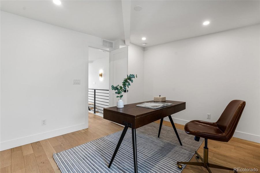 Furnished interior view inside a new home in , Denver (Image 28).