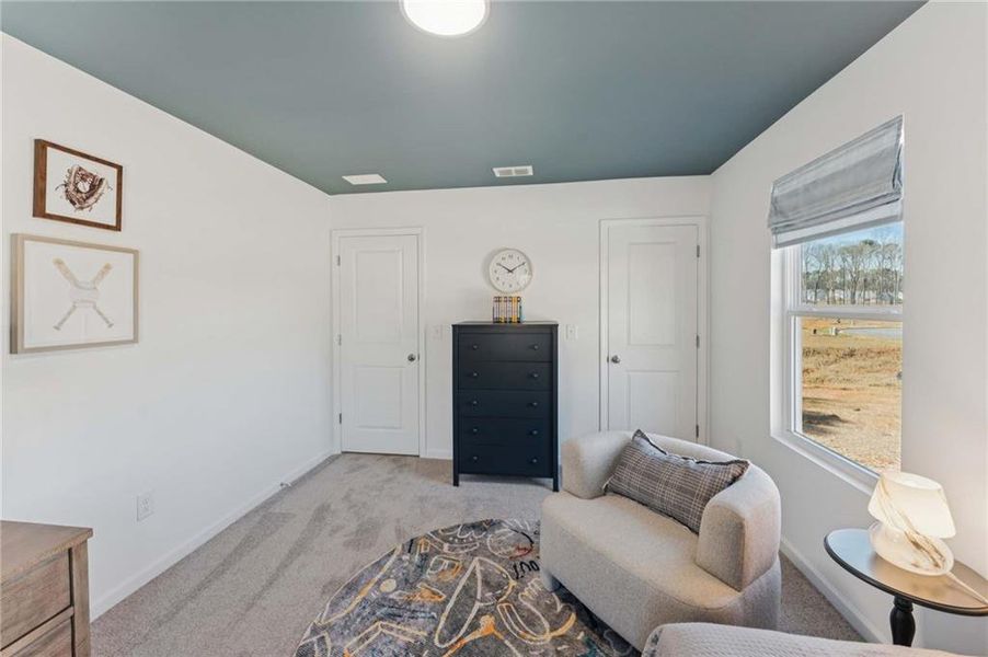 Furnished interior view inside a new home in , Dallas (Image 27).