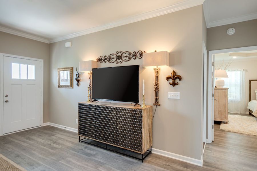Furnished interior view inside a new home in Wheatfield, Shelbyville (Image 4).