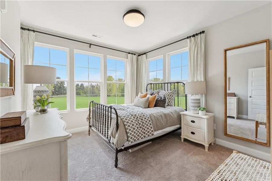 Furnished interior view inside a new home in , Atlanta (Image 11).