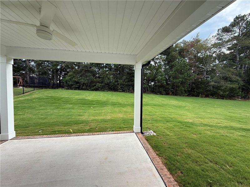 Exterior details and patio area of a home in Walker's Pointe, Anderson (Image 3).