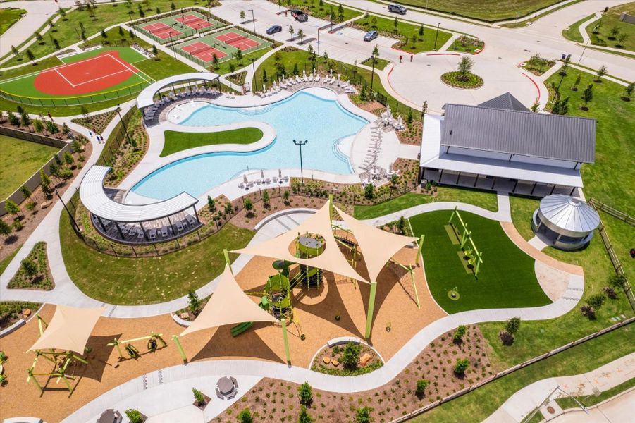 Community amenities in Westland Ranch 50ft, League City (Image 14). Community amenities in Westland Ranch 50ft, League City (Image 14).