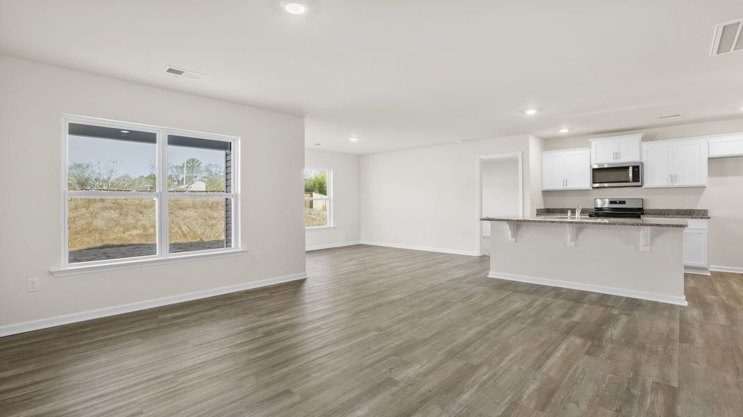 Spacious, unfurnished interior of a new home in Bentley Park, Greenwood (Image 19). Spacious, unfurnished interior of a new home in Bentley Park, Greenwood (Image 19).