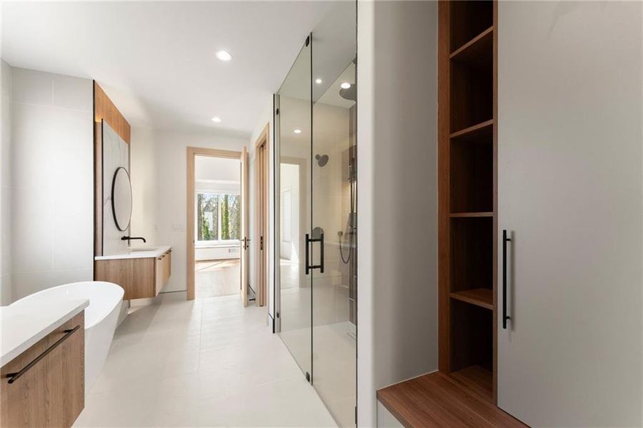 Furnished interior view inside a new home in , Cumming (Image 14).