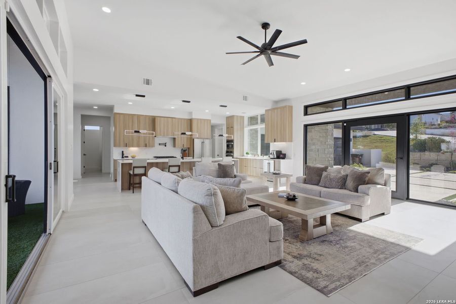 Furnished interior view inside a new home in , San Antonio (Image 22).