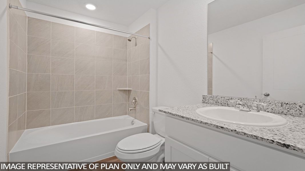 Furnished interior view inside a new home in McCrorey Trails, Conroe (Image 3). Furnished interior view inside a new home in McCrorey Trails, Conroe (Image 3).