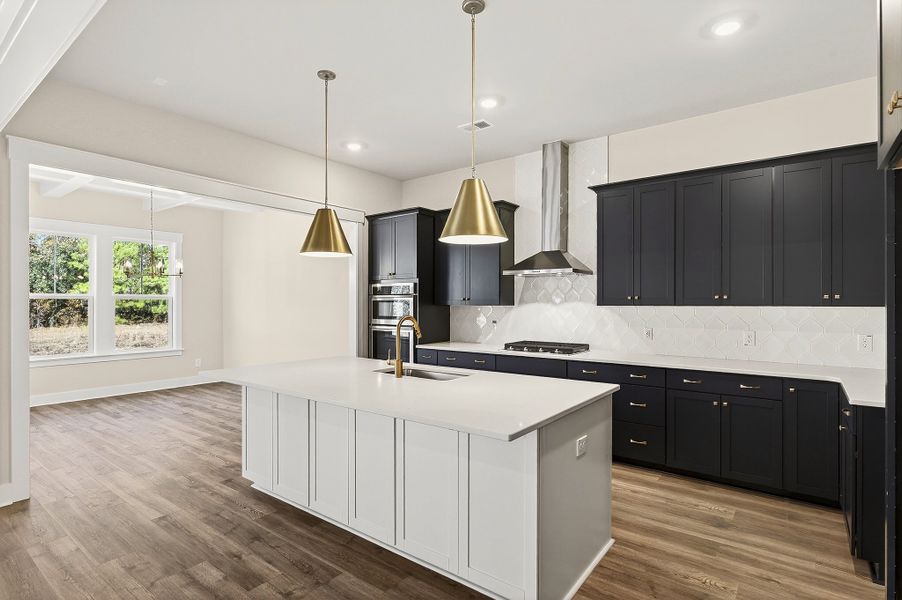 Representative furnished interior of a home built from the Beckham by Hunter Quinn Homes in Greenwood County Homes, Ninety Six (Image 7).