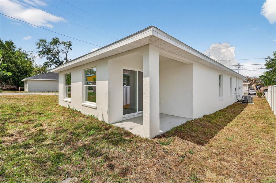 Exterior details and patio area of a home in , Haines City (Image 3). Exterior details and patio area of a home in , Haines City (Image 3).