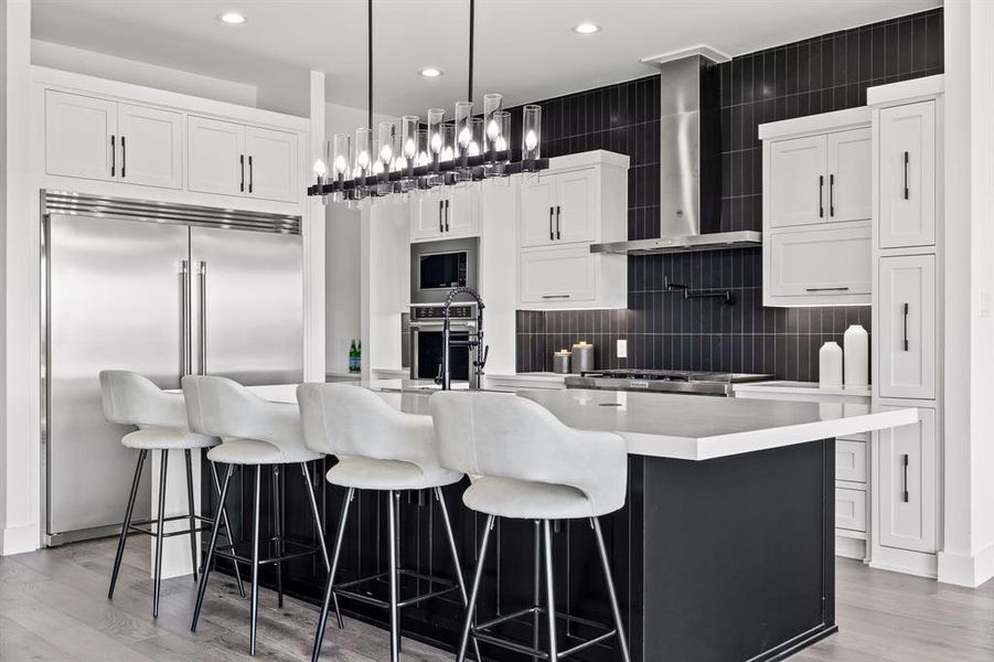 Furnished interior view inside a new home in , Heath (Image 18).