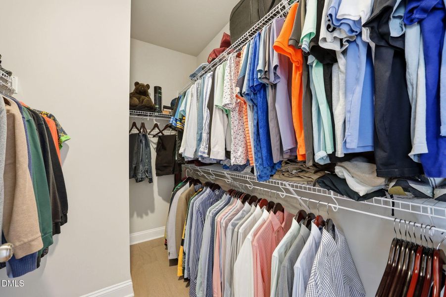 Primary Bedroom Closet Primary Bedroom Closet