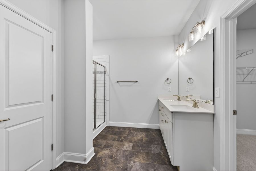 Furnished interior view inside a new home in Crystal Village, Albemarle (Image 6).