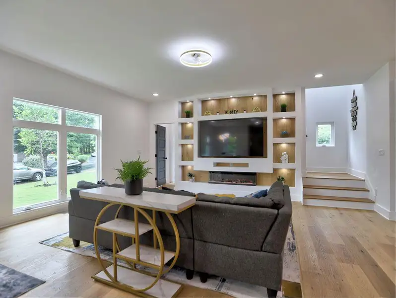 Furnished interior view inside a new home in , Smyrna (Image 15).