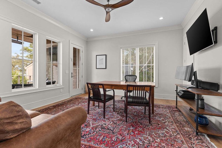 Furnished interior view inside a new home in , Kiawah Island (Image 43).