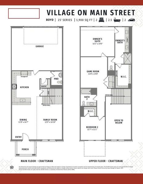 Whether you are just starting out or right sizing, our Boyd floor plan is the perfect home for you!