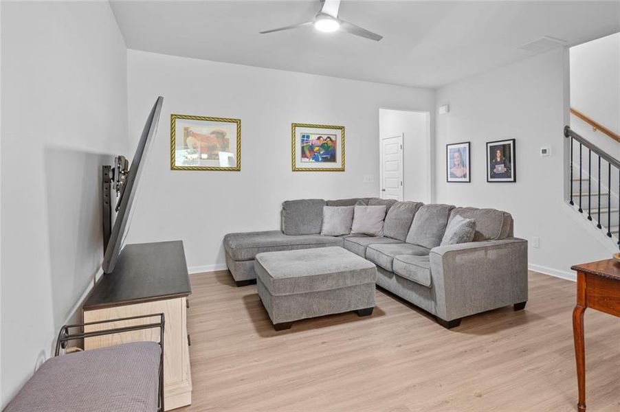Furnished interior view inside a new home in , Cartersville (Image 26).