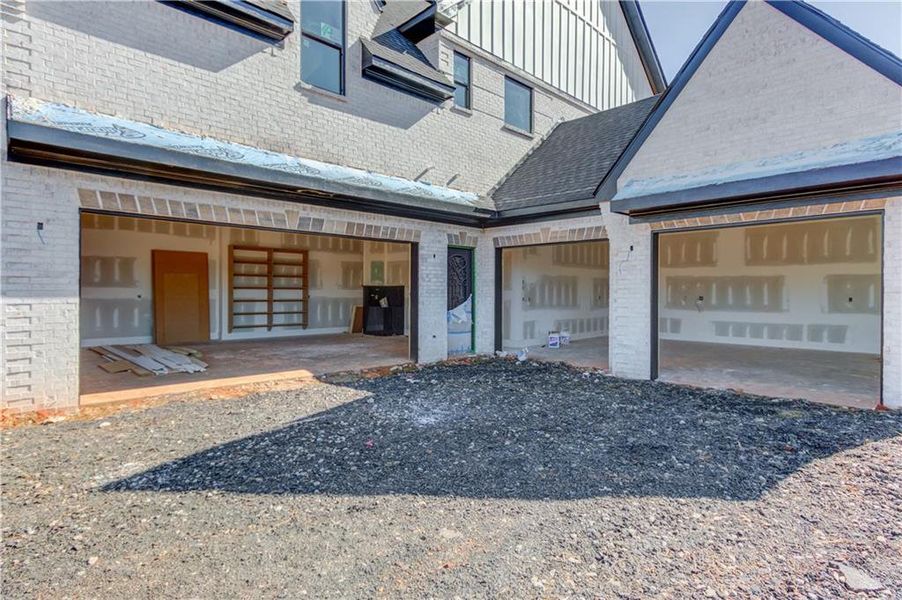 Exterior details and patio area of a home in , Buford (Image 3).